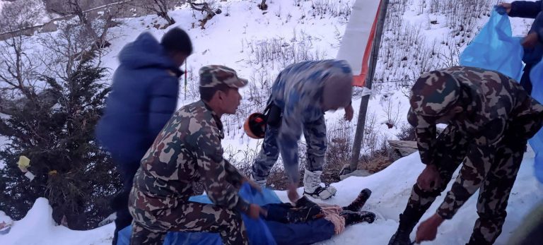 Two Missing Indian Tourists Found Dead in Manang After Being Buried by Snow