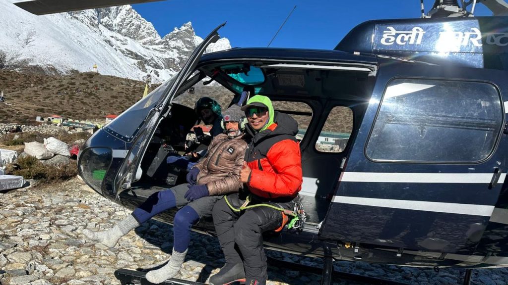 Spanish Climber Rescued from Makalu Base Camp in Sankhuwasabha