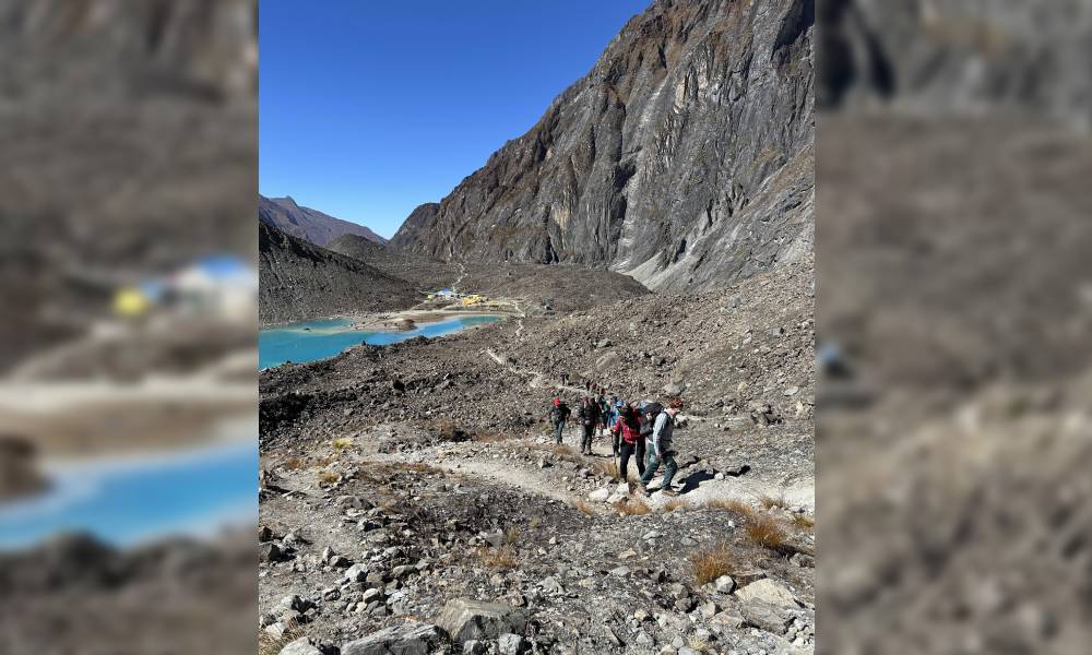 Internal Tourist Influx Surges at Annapurna I Base Camp via Narchayang Trail