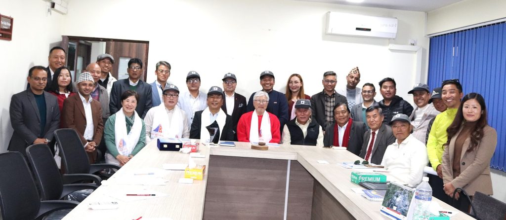 NMA Welcomes UAAA and KAF Presidents in Kathmandu