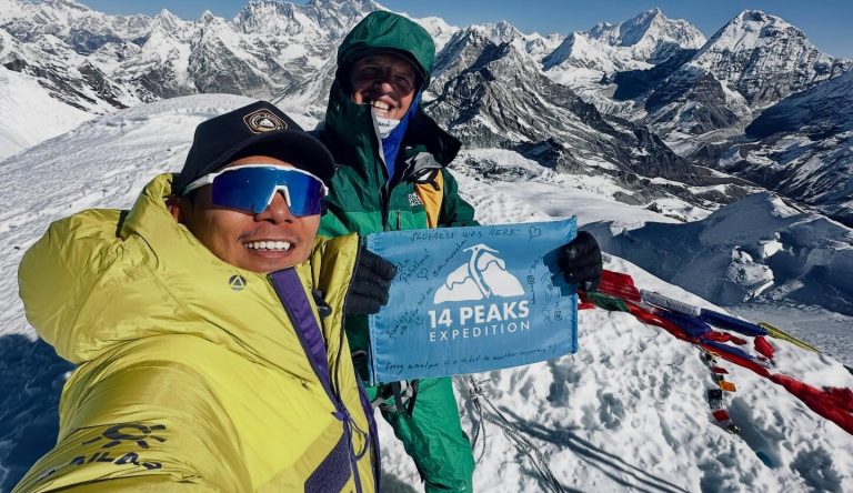 Legendary Climbers Nima Rinji Sherpa and Simone Moro Launch Winter Ascent on Manaslu