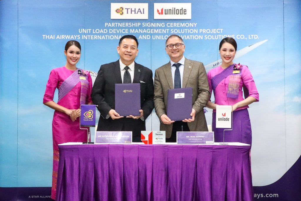 Unilode and Thai Airways Forge High-Impact Partnership for Global ULD Excellence