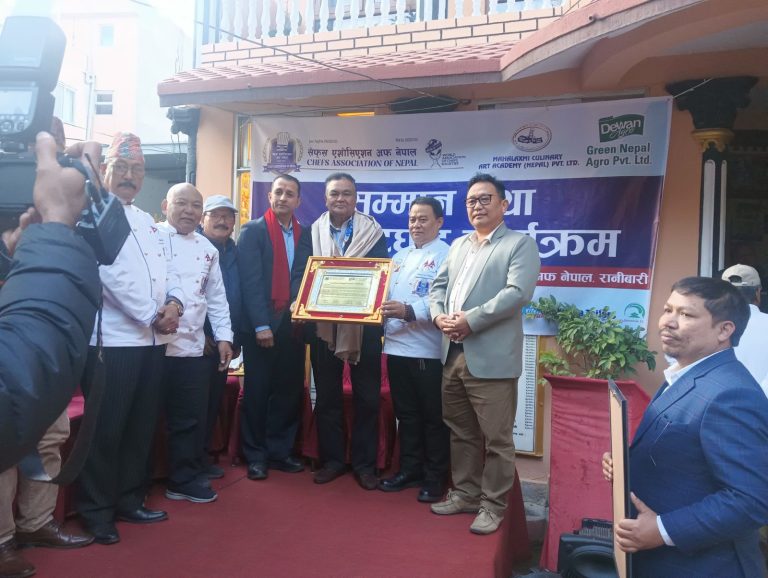 HAN President Binayak Shah Honored as “Guardian of Nepali Tourism”