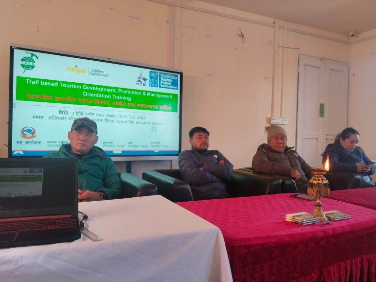 Three-Day Trail-Based Tourism Training Begins in Ajirkot to Promote BHHGLC Circuit