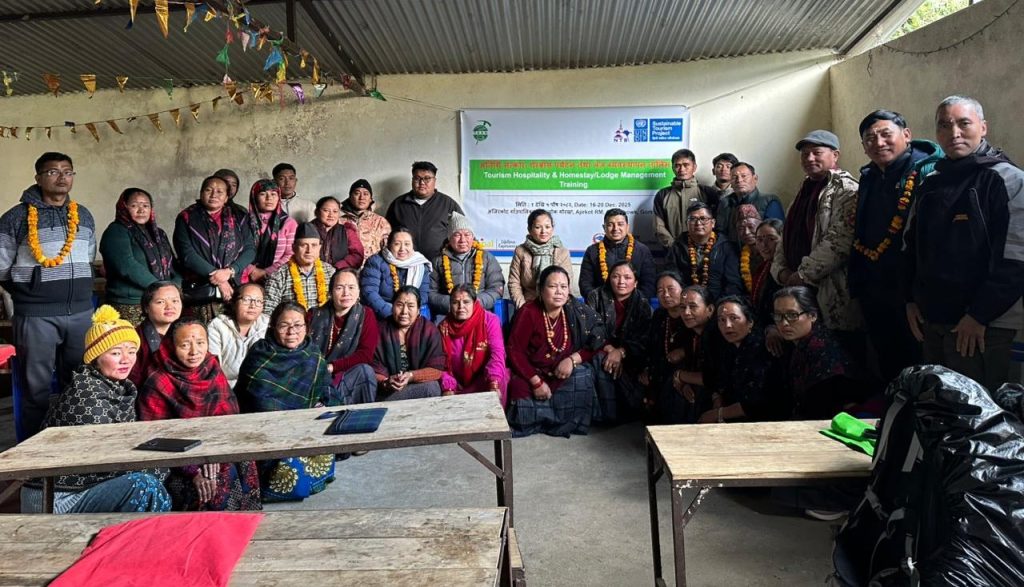 Five-Day Tourism Hospitality and Homestay Management Training Begins in Ghyachok