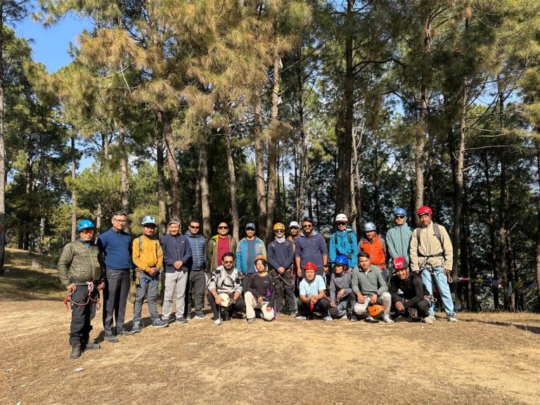 NMA Conducts Final Examination of Professional Mountain Guide Trainees