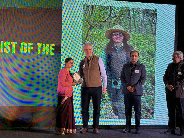 Doma Paudel Honoured with TOFT “Conservationist of the Year 2025” Award
