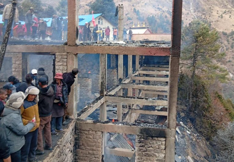 Historic Ripum Monastery Suffers Major Fire, Dozens of Rooms and Belongings Lost