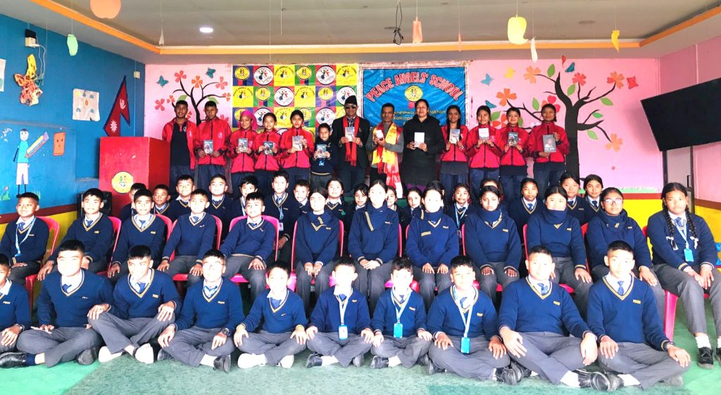Ashok Silwal’s ‘Himalaya to Ocean’ Ignites Young Minds at Peace Angels’ School