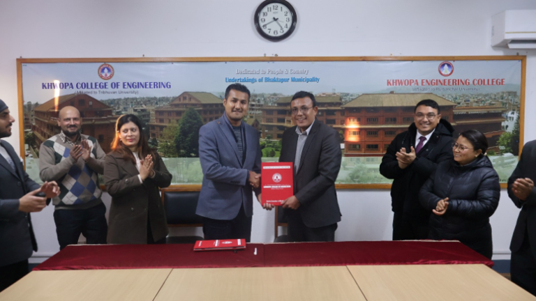Bandipur Cable Car & Tourism Limited Partners with Khwopa College of Engineering