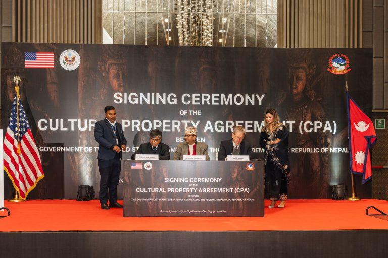 United States and Nepal Sign Landmark Agreement to Protect Nepal’s Cultural Heritage