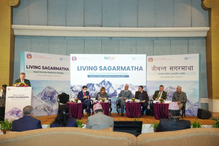 Nepal Advances Mountain Resilience with Launch of “Living Sagarmatha” Strategy