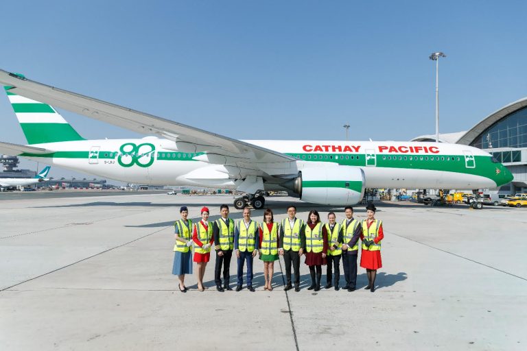 Cathay Pacific Celebrates 80 Years with Commemorative Livery and Anniversary Programme