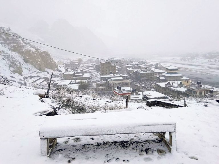 Mustang Postpones World Tourism Day Events Amid Persistent Rainfall, Snowfall