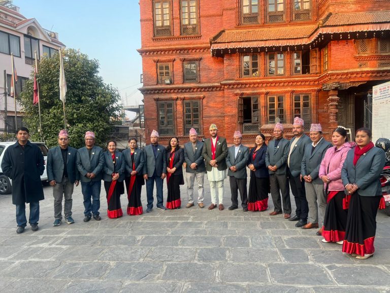 Minister Kharel Visits Jyapu Museum in Patan