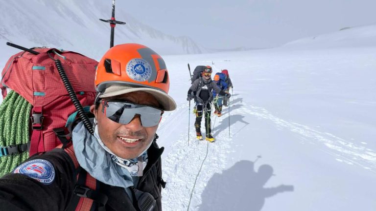 Jyamchang Bhote Conquers Antarctica’s Vinson Massif for a Historic 15th Summit
