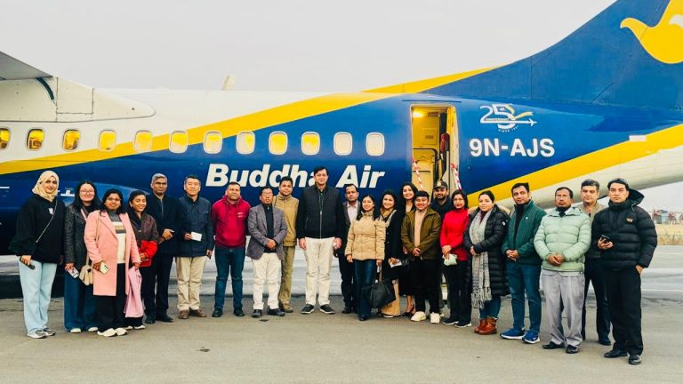 NTB Hosts Spectacular Mountain Flight to Captivate SAARC Diplomats