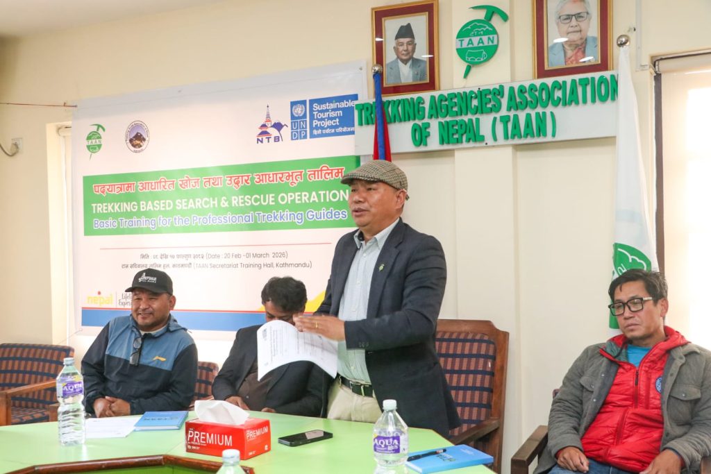 Training Launched to Strengthen Mountain Safety and Rescue Among Trekking Guides