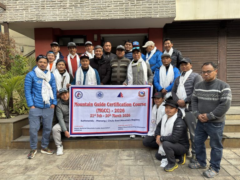 Elite IFMGA-Certified Mountain Guide Course 2026 Kicks Off in Manang