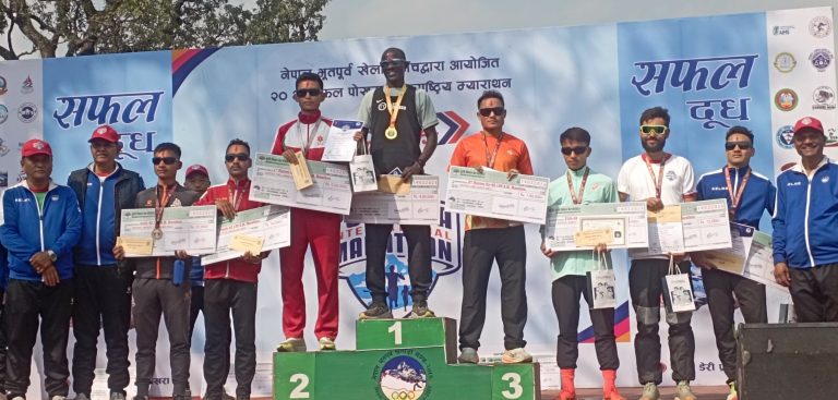 Kenyan Runner Wahome Wins 20th Pokhara International Marathon