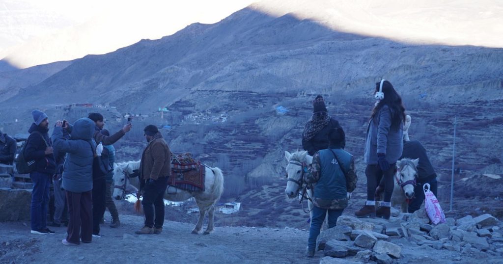 Tourist Arrivals to Mustang Reach Over 325,000 in Seven Months