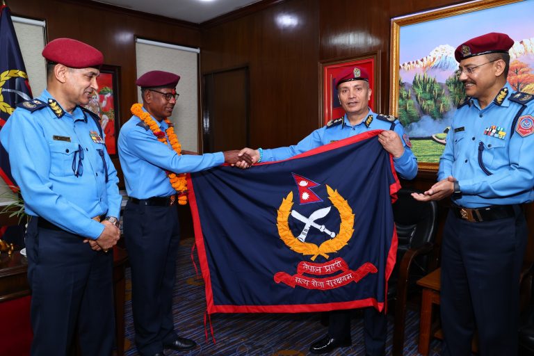 Nepal Police Officer Sets Sights on Makalu Summit Carrying National Pride