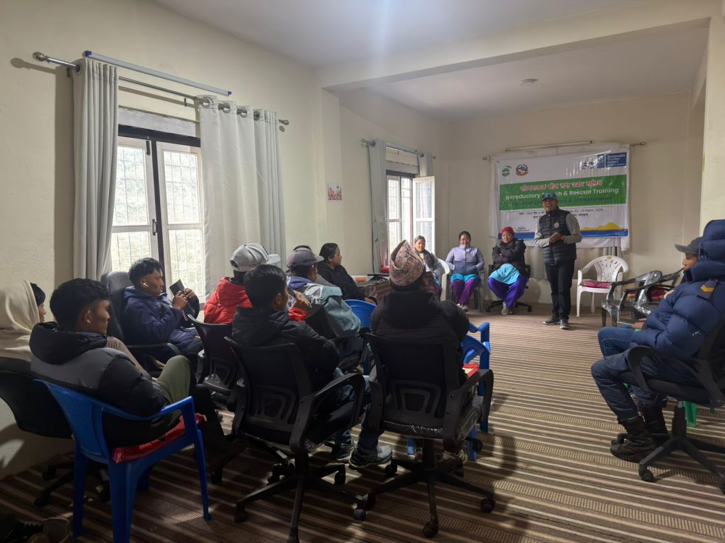 TAAN-Backed Search & Rescue Training Launched in Everest Gateway Kharikhola