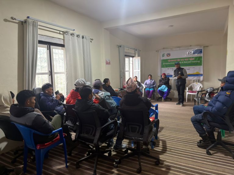 TAAN-Backed Search & Rescue Training Launched in Everest Gateway Kharikhola
