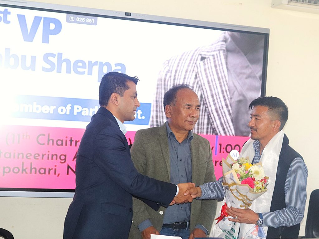 NMA Honors Mingma David Sherpa’s Landmark Rise to Parliament