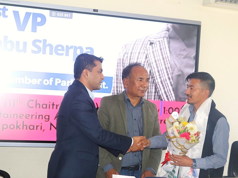 NMA Honors Mingma David Sherpa’s Landmark Rise to Parliament