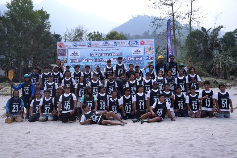 Trishuli Welcomes International Rafting and Kayaking Champions