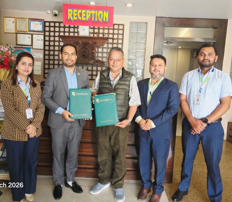 Ashoka Resort and Hotel Ashoka Signs Partnership with Kamana Sewa Bikas Bank