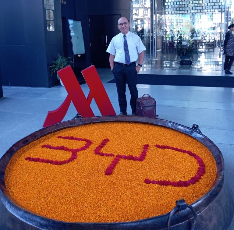 Representing Kathmandu & Birmingham with Marriott Hotels