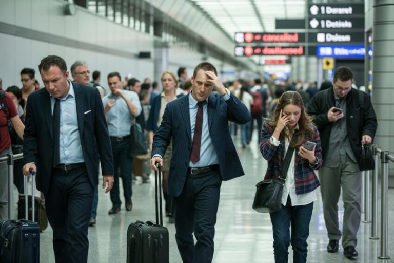 Flight Chaos at Amsterdam and Paris Airports as Airspace Restrictions Trigger Mass Cancellations