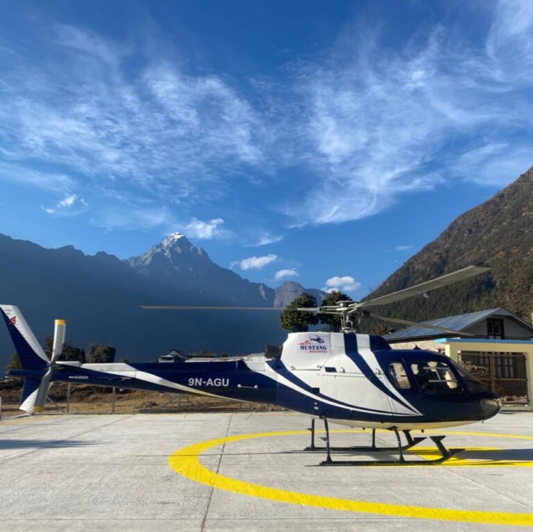 Mustang Air Helicopter Found Safe After Emergency Landing in Dolakha