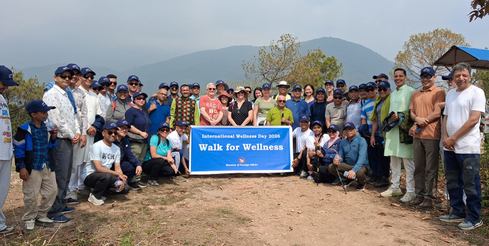 Diplomats Join Wellness Hike to Promote Nepal as a Global Health Tourism Hub