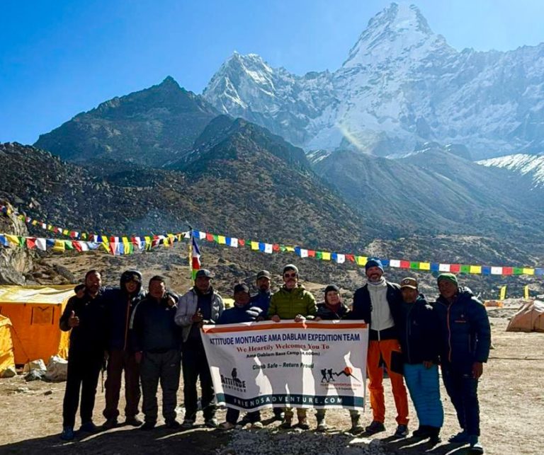 First Ascent of Spring 2026: International Team Summits Ama Dablam Successfully