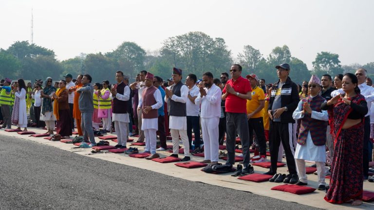 First International Wellness Day Celebrated at Tundikhel, Nepal