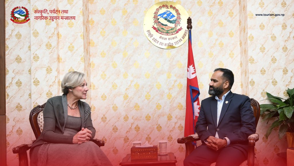 EU’s Lorenzo
Minister Paudel