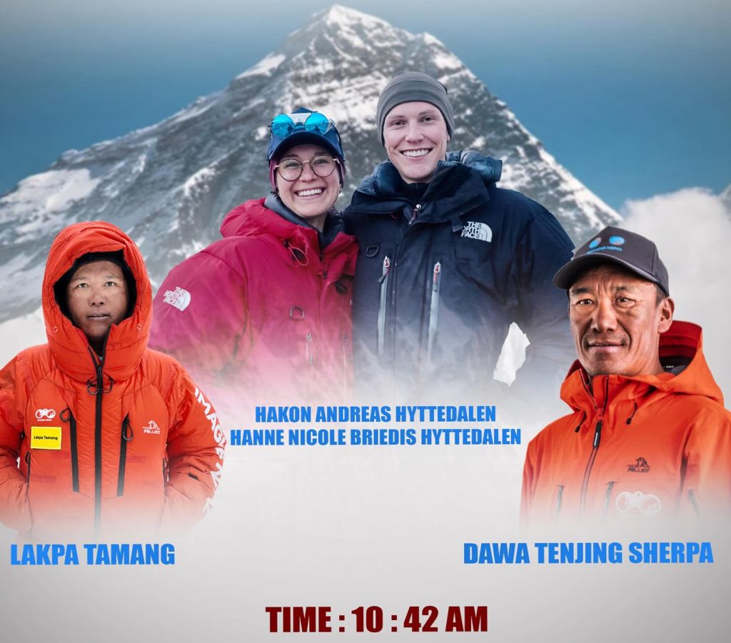 Imagine Nepal’s First Everest Summit Team of 2026 Reaches the Top