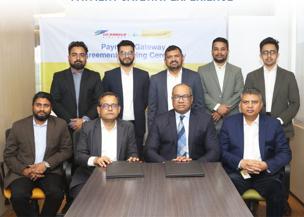 US-Bangla Airlines Partners with Eastern Bank PLC for Enhanced Digital Payment Services