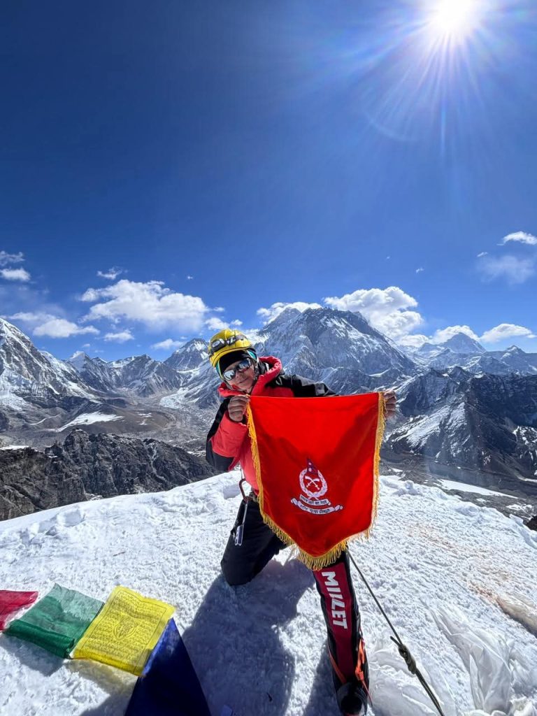 APF’s Nim Diki Sherpa Summits Everest, Marking Historic Achievement for Women Climbers
