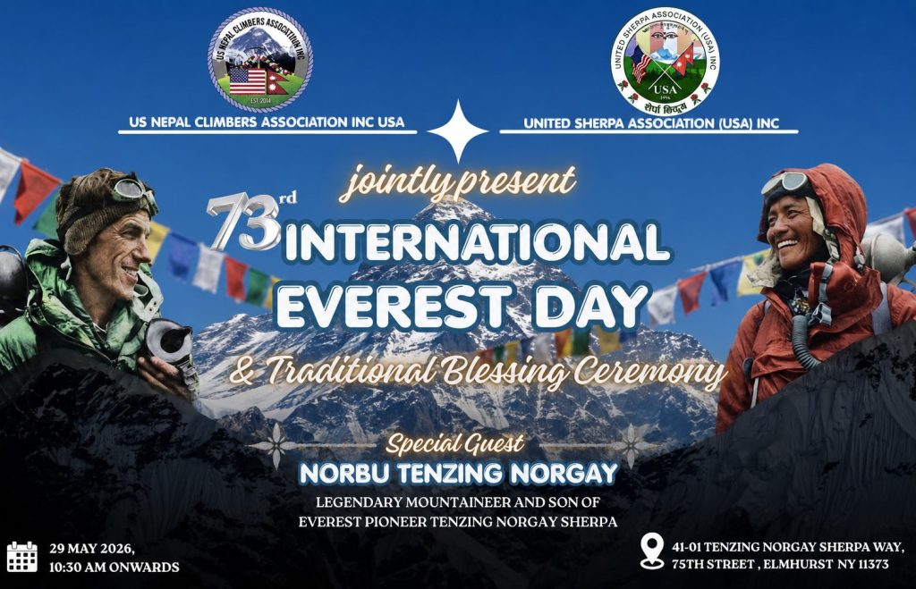 73rd International Everest Day to Celebrate Himalayan Legacy and Mountaineering Heritage in New York