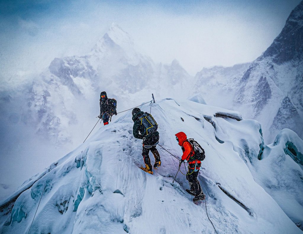 Mike Harker Summits Everest