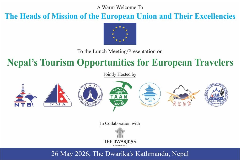 Nepal Tourism Sector Hosts High-Level EU Diplomatic Dialogue at Dwarika’s Hotel to Boost Investment and Connectivity