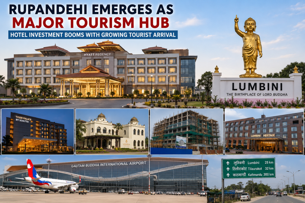 Rupandehi Emerging as Major Tourism Hub Amid Rising Hotel Investment