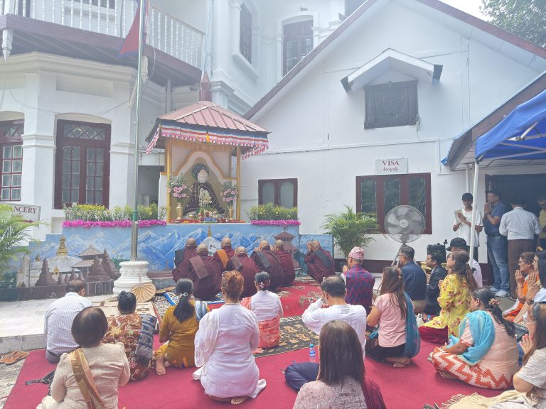 Nepali Embassy in Myanmar Leads Inspiring Buddha Jayanti Celebrations with Sacred Rituals