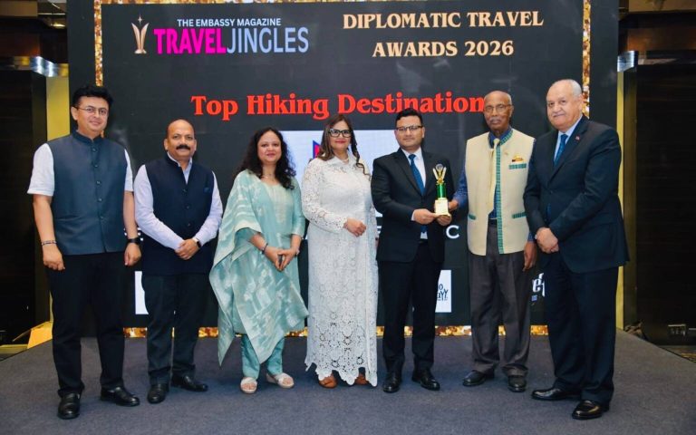 Nepal Honored as ‘Top Hiking Destination’ at Diplomatic Travel Awards 2026 in India