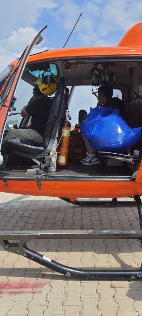 Dead Body Recovered from Khumbu Icefall Airlifted to Kathmandu for Identification