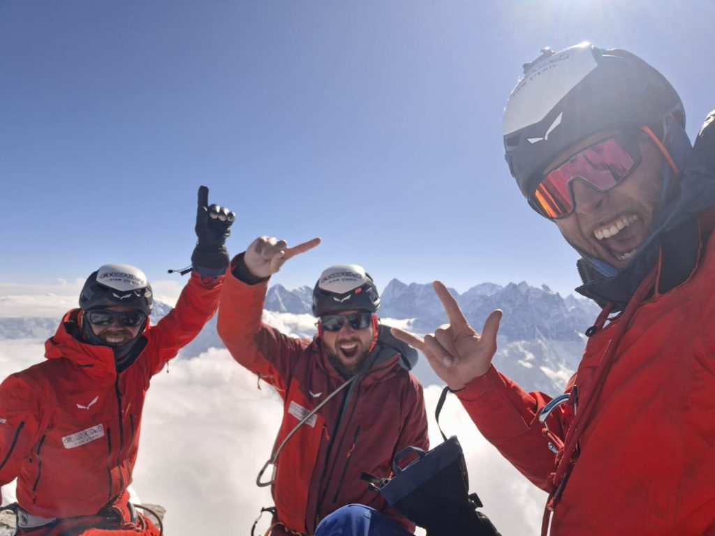 Austrian Climbers Complete Rare Alpine-Style Ascent of Kongde Ri’s North Face